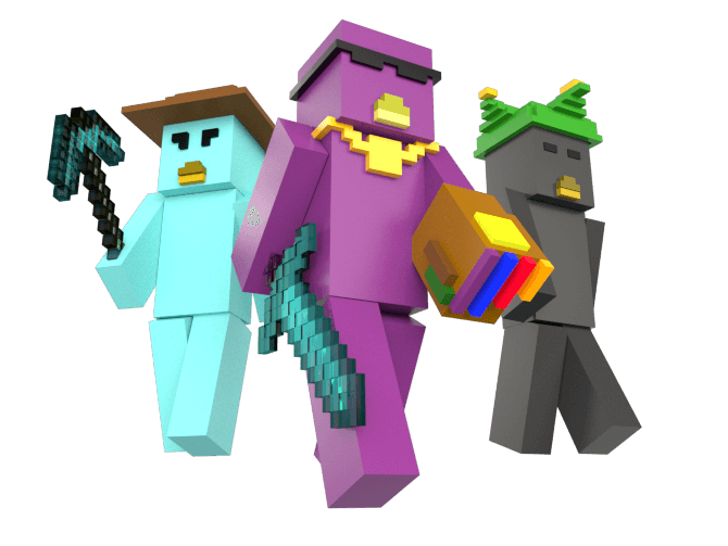 Minecraft characters